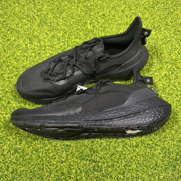 Adidas Ultra Boost 21 X Parley Size 11 Core Black Ultraboost H01177 Recycled - Picture 2 of 6